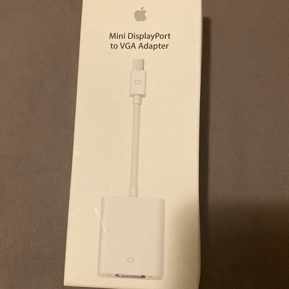 Mini Apple DisplayPort to VGA Adapter